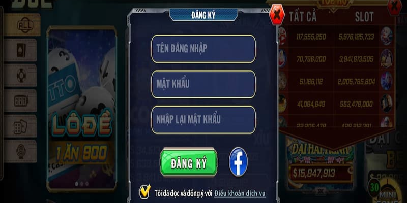 Đăng ký b52 club thao tác đơn giản